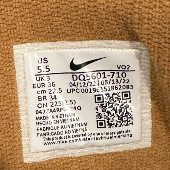 Nike City Classic Woman’s Boot Wheat/Sail-Black (DQ5601 710) Size: 5.5 - NWOT - Picture 8 of 13